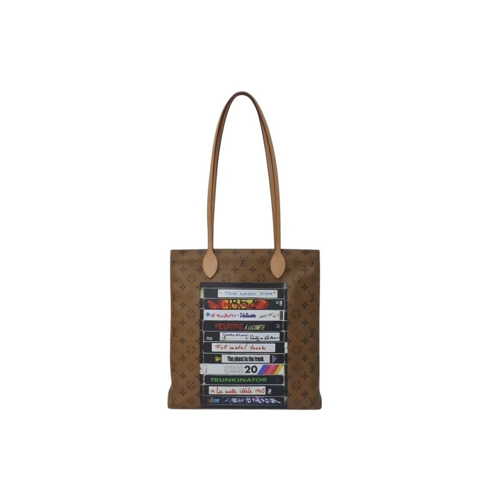 LOUIS VUITTON Carry It Tote Bag VHS Brown